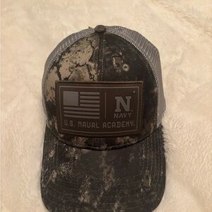 Under Armour US Naval Academy Camouflage Baseball Cap NWT